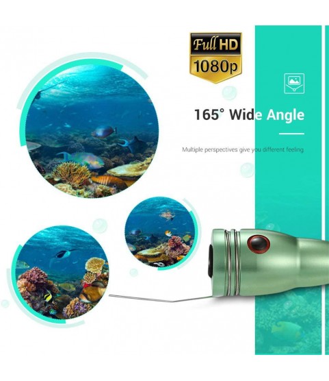 Fish Finder 2.4G Wi-Fi Wireless 1080P Camera 7 Inch Finder Video Recording DVR + 15/20M 6W IR Camera Underwater Fishing Camera Kit with 16GB TF Card