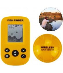 ZY Wireless Fishfinder Bluetooth Smart Sonar Fish Detector Visual Fishing Finders Waterproof HD Fishfinders Portable Underwater Intelligent Fishing Gear