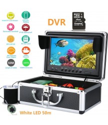 9 inch Color Digital LCD 1000TVL Fish Finder HD DVR Recorder Waterproof Fishing Video Underwater Fishing Camera