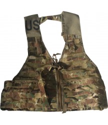 Fire Force #8728 MOLLE II Fighting Load Carrier Load Bearing Vest (FLC) Made in USA (Multi Cam)