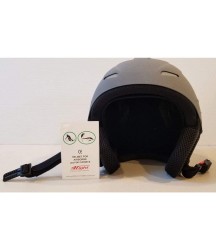 Charly Grey Color Airborne and Ski Sports Helmet