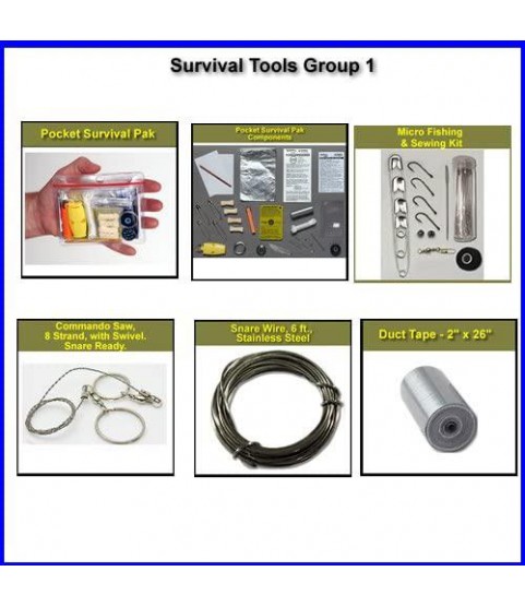Escape & Evade Tactical Military Survival Kit