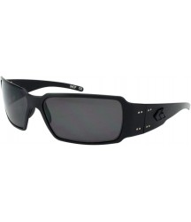 Gatorz Eyewear, Boxster Model, Aluminum Frame Sunglasses -  Blackout Tactical Style/Smoked Polarized Lens