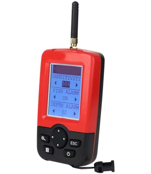 Bracon Fish Finder - Portable Wireless Fish Finder Fishfinder Sonar Sensor Fishing Lure Echo Sounder