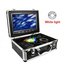 XUNAN Professional Fish Finder 9 Inch LCD Monitor HD 1000TVL Camera with 12 Adjustable Infrared LED Lights Underwater Ice/Lake Fishing Video Camera