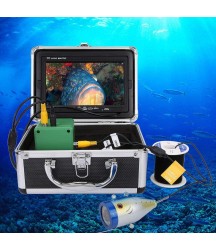 Xinwoer Portable 7inch 15M 1000TVL Fish Finder Underwater Fishing Camera for Ice/Sea/River Fishing with 7 Inch Tft Color Monitor with Sun-Visor