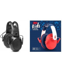  Sport Tactical 500 Hearing Protection &  Kids Hearing Protection, Red  Kids Hearing Protection, Red