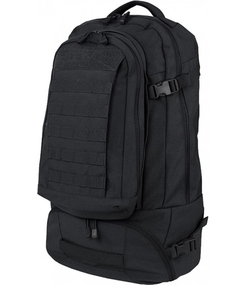 Condor Trekker 3-in-1 Travel Backpack w/Molle (Black)