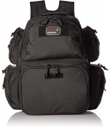 G.P.S Executive Backpack Range Bag, Black