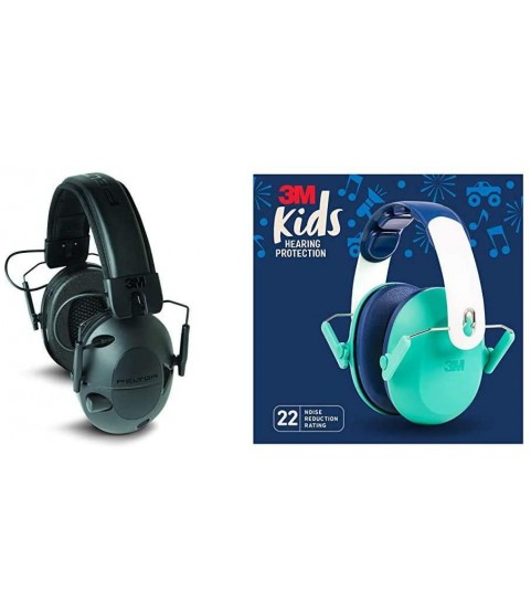  Sport Tactical 300 Hearing Protection &  Kids Hearing Protection, Green  Kids Hearing Protection, Green