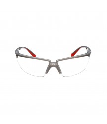  Privo Protective Eyewear 12265-00000-20 Clear Anti-Fog Lens, Silver Frame 20 EA/Case
