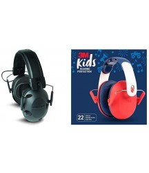  Sport Tactical 300 Hearing Protection &  Kids Hearing Protection, Red  Kids Hearing Protection, Red