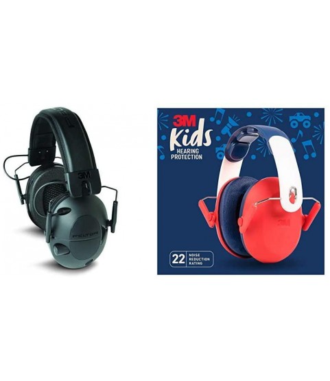  Sport Tactical 300 Hearing Protection &  Kids Hearing Protection, Red  Kids Hearing Protection, Red