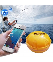 Fishing Fish Finders Bluetooth Fish Detector 125KHz Sonar Sensor 0.6-36m Depth Locator Fishes Finder Alarm for iOS & Android Fluid Phones Gift
