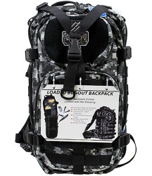 G.P.S. Tactical Range Backpack, Gray Digital