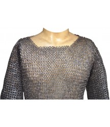 Chainmail Shirt Armor 9 MM Flat Riveted with Washer Medieval Armour SCA ABS