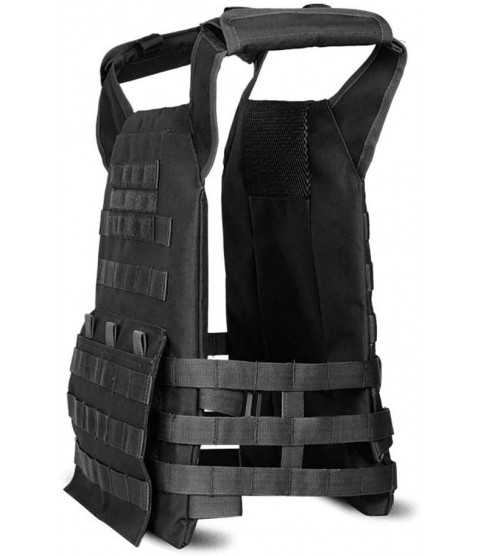 ANKIKI Tactical Vest 600D Nylon Tear Resistance Waterproof Training Vest,CS Jungle Game and Outdoor Activities Chest Protection
