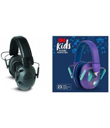  Sport Tactical 300 Hearing Protection &  Kids Hearing Protection Plus, Purple  Kids Hearing Protection Plus, Purple