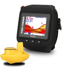 Z-XFY Wireless Fish Finder, Lucky Watch Type Sonar Fish Finder Color Sonar Visual HD Fishing Detector Smart Waterproof Fish Shooter Fishing Gear