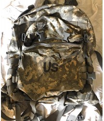 US Army Military Issue Tactical Digital Camo Camouflage ACU ASSAULT 3 Days MOLLE BACK PACK Ruck Sack Backpack Carrier for Hunting Shooting Hiking Camping Outdoor by US Government Issue GI USGI