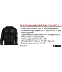 BLACKHAWK Omega Elite Tactical Vest Number 1