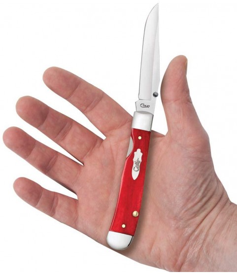 Case Cutlery CA60544 Kickstart TrapperLock Assisted Opening Red