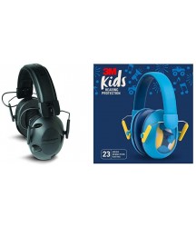  Sport Tactical 300 Hearing Protection &  Kids Hearing Protection Plus, Blue  Kids Hearing Protection Plus, Blue