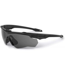 ESS Sunglasses CrossBlade Deluxe Kit Black w/Standard & NARO Clear/Gray Lens