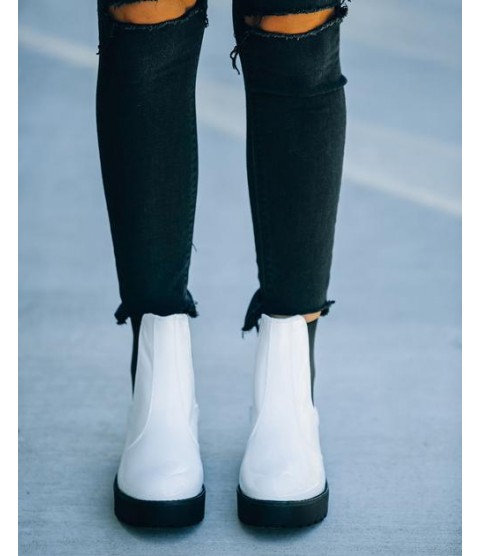 Margot Patent Leather Chelsea Boot