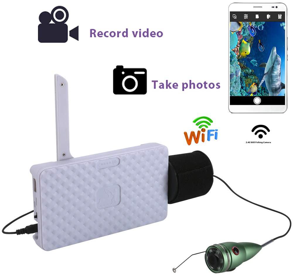 720P Wifi Wireless Underwater Fishing Video Camera IOS Android APP Video Record 